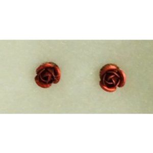 Rose Stud Earrings